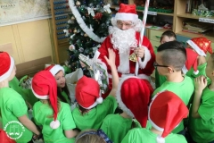 Wizyta Świętego Mikołaja - klasy 1-3