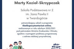 Projekt ekologiczny EkoEksperymentarium