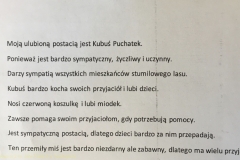 Wyniki konkursu o Kubusiu Puchatku