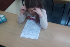 Szkolny etap Mistrzostw w Sudoku klas 1-3