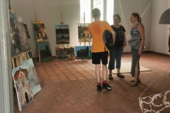 Wycieczka klas ósmych do Zespołu Pałacowego w Goszczu